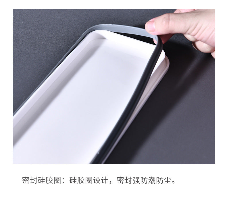 Boîte de rangement de grains, réservoir de stockage mural de cuisine, réservoir scellé résistant à l'humidité, distributeur de céréales, réservoir à grains