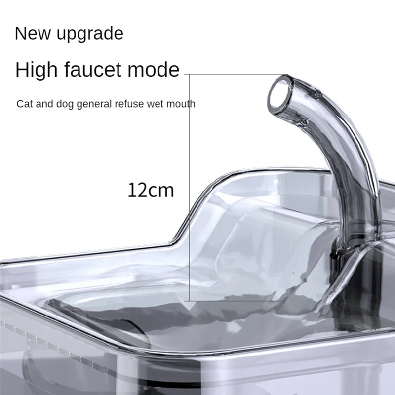 🐱🇺🇸 Fontaine à eau intelligente pour chats 3L avec capteur | Silencieuse, automatique et premium ⭐ 4.8/5 (2.800+ clients)