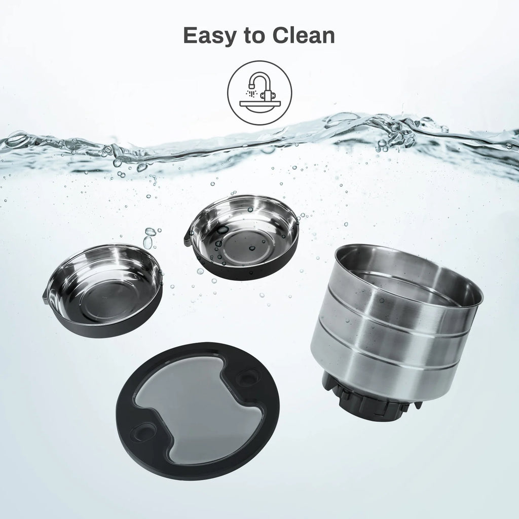 Fontaine à eau automatique pour animaux de compagnie 4,5L TuYa APP, version à bouton, distributeur intelligent automatique de nourriture sèche pour chats et chiens