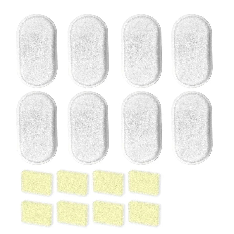 Fontaine à eau intelligente ROJECO pour chat, distributeur d'eau automatique pour animaux de compagnie, fontaine d'eau purificatrice avec filtres à recirculation pour chats et chiens