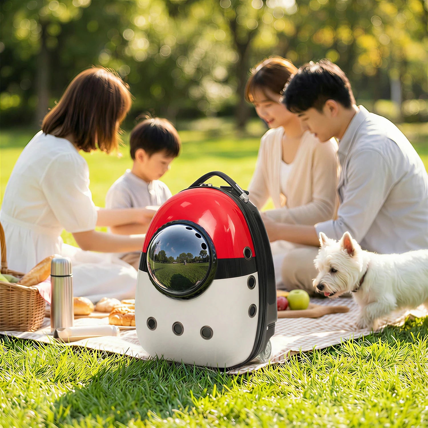 Sac à dos de transport pour chat 2 en 1, valise pour chats chiens petits chiots, sac à dos respirant pour l'extérieur, la randonnée et les voyages