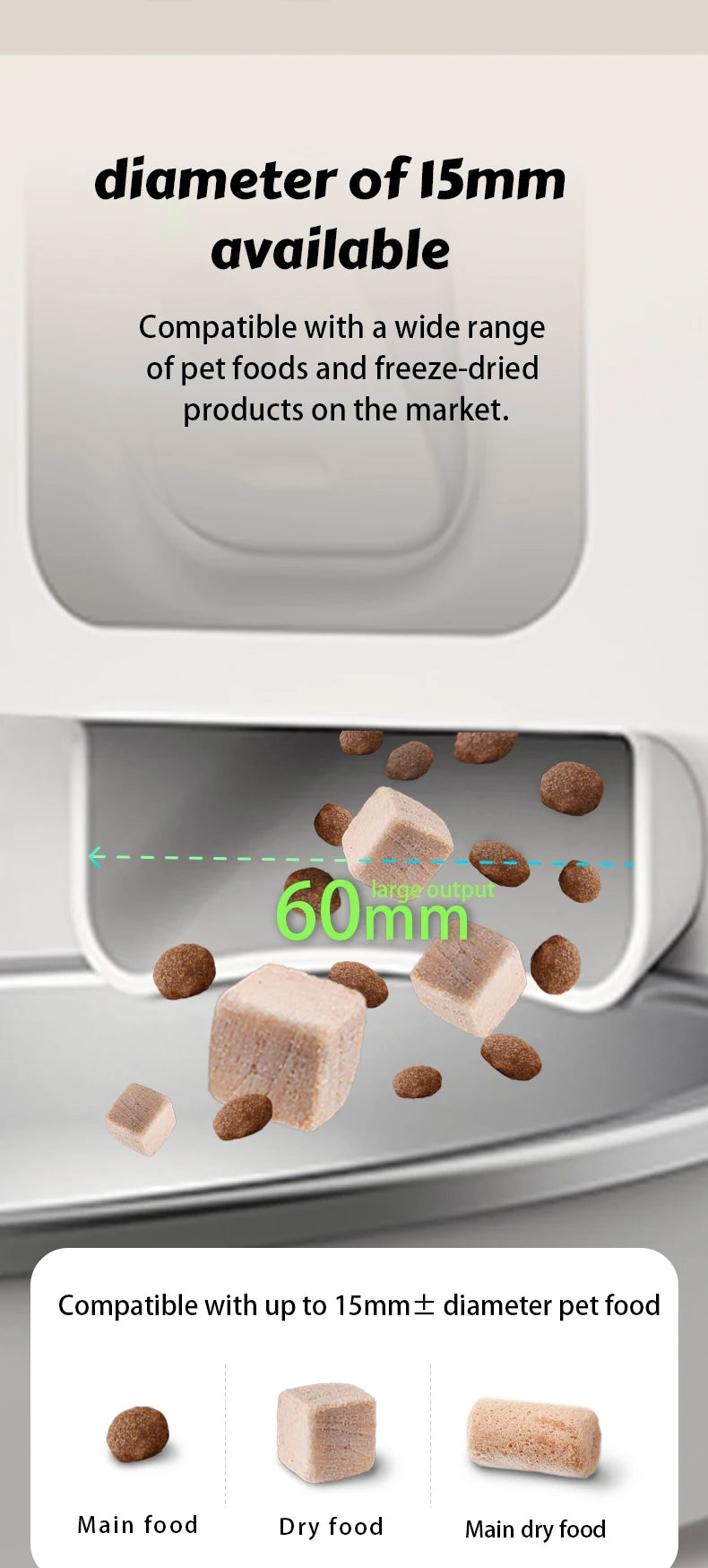 Distributeur automatique de nourriture pour chats 8L avec caméra vidéo 1080p, Wi-Fi 5G, distributeur d'aliments pour chats, enregistreur vocal intelligent pour animaux de compagnie, application Tuya, distributeur automatique pour animaux de compagnie