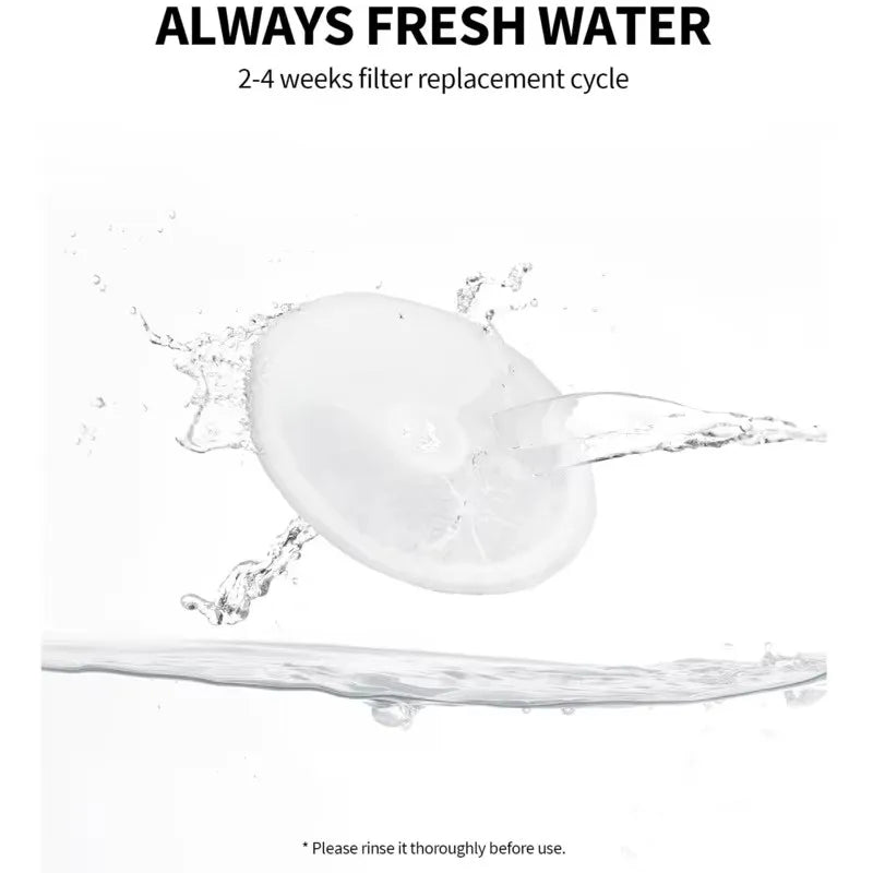 Filtres améliorés PETKIT 3.0 pour fontaines à eau pour animaux de compagnie Eversweet 2S/3/3Pro, Eversweet Solo/Solo SE et CYBERTAIL, filtre de remplacement