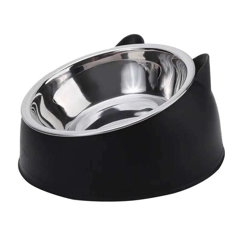 🐱 Gamelle surélevée en inox pour chats | Anti-renversement, confortable et durable ⭐ 4.8/5 (2.100+ clients)