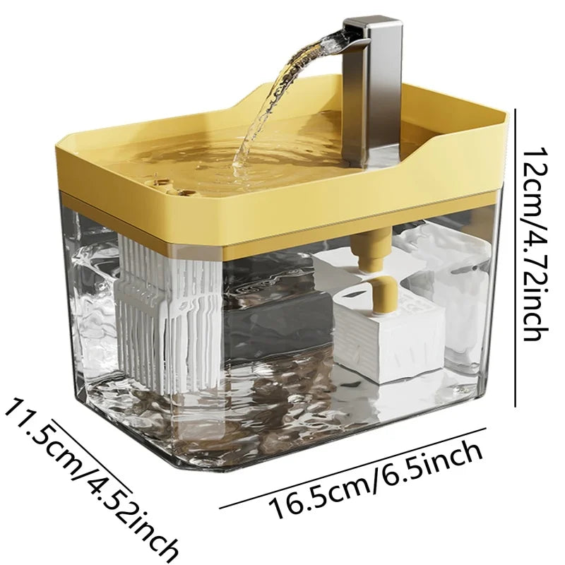 🐱 Fontaine à eau automatique pour chats | Silencieuse, filtrée et grande capacité ⭐ 4.7/5 (1 800+ clients)