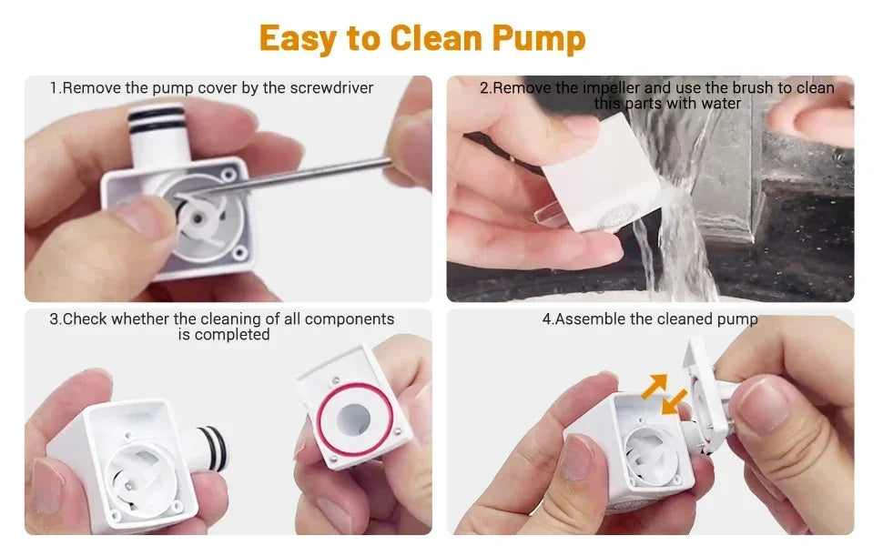 Distributeur d'eau intelligent pour animaux de compagnie en acier inoxydable 2L, circulation automatique de l'eau, bol d'eau pour chats et chiens, niveau visuel 5000 mAh