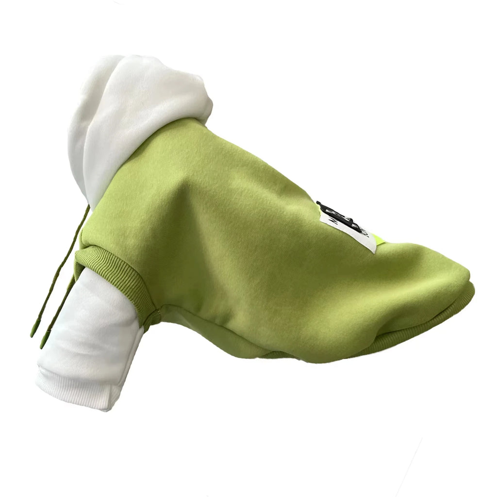 Dog Clothes Winter Dog Hooded Sweatshirt Warm French Bulldog Puppy Coats for Small Medium Dogs Pet Costume Chihuahua Pug