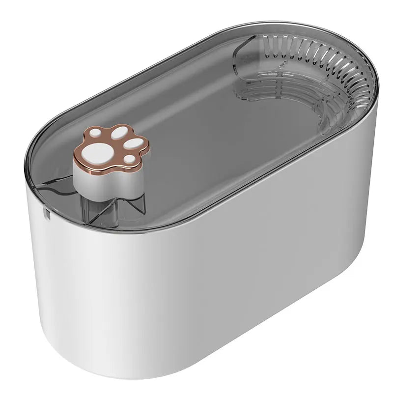 Fontaine à eau automatique pour chat 3L Grande capacité Silencieuse Distributeur d'eau pour animaux de compagnie Filtre circulant Abreuvoir pour chaton Fournitures pour animaux de compagnie