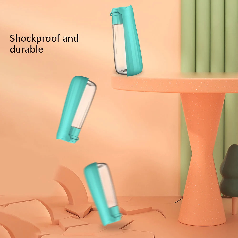 🐶 Bouteille portable pour chiens avec système anti-fuite – Hydratation facile à chaque promenade